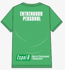 Espai 8 - Centre D'entrenament I Readaptació camiseta verde